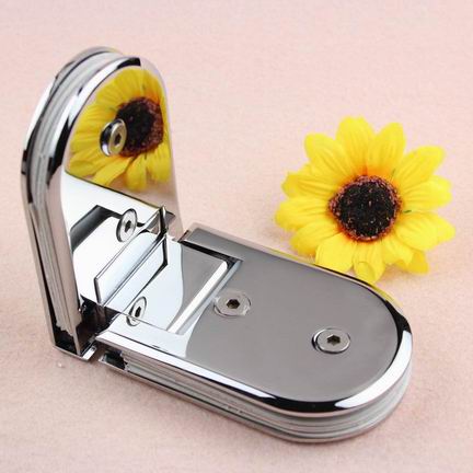 High standard shower 90 degree round glass door pivot hinge/ shower glass door hinge